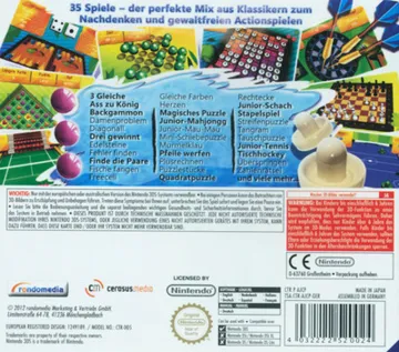 Junior Games 3D (Europe)(En,Fr,Ge,It,Es) box cover back
